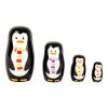 small foot Matrjoschka-Familie von Pinguinen