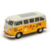 Welly Volkswagen T1 Bus (1963) 1:24 Love &amp; Peace orange
