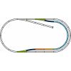 Piko Schienensatz C (Parallelschiene) mit Sockel - 55321