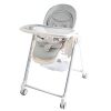 2Kids Toys Hochstuhl mit Rollen grau