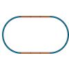 Piko Sockel für Schienensatz A (Basis oval) - 55365