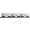 Piko Satz von 3 Trichterwagen Falns GATX VI - 58254
