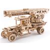 Ugears Mechanisches 3D-Holzpuzzle UGM-11 LKW mit Feuerleiter