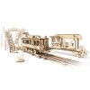 Ugears Mechanisches 3D-Holzpuzzle Mechanische Stadt 
Straßenbahnlinie