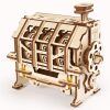 Ugears Mechanisches 3D-Holzpuzzle STEM Klickerzähler