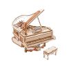RoboTime 3D-Puzzle Spieluhr aus Holz Magisches Klavier (mechanischer Antrieb)