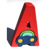 Fauna Alphabet Buchstabe A Auto