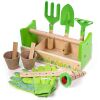 Bigjigs Toys Gartenarbeitsset in einer Kiste