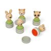 Bigjigs Toys Holz-Tintenstempel Tiere 1 Stk