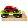 Bigjigs Rail Wagon mit Wagen + 2 Schienen