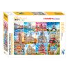 Brain Tree Puzzle Sights in Farben 1000 Teile