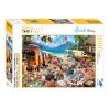 Brain Tree Puzzle Urlaub am Strand 1000 Teile