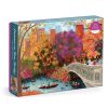 Galison Puzzle Herbst auf der Bow Bridge Joy Laforme 1000 Teile