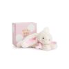 Doudou-Geschenkset - Plüschkaninchen rosa 20 cm