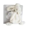 Doudou-Geschenkset - Plüschkaninchen Creme 26 cm