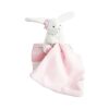 Doudou Geschenkset rosa - Kaninchen mit Fliegenpilz 10 cm