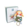 Doudou Geschenkset Plüschkuh Aneth spielt eine Melodie 20 cm