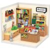 RoboTime 3D-Puzzle Miniaturhaus Faszinierende Buchhandlung