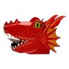 Fiesta Crafts Kreativset 3D Maske Roter Drache