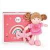 Doudou Jolijou Puppe Fräulein Rose 21 cm