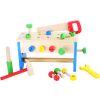 small foot Holzwerkbank und Werkzeugkasten 2in1