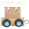 small foot Buchstabenzug Polar Waggon weiß