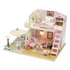2Kids Toys Miniaturhaus Rosa Haus