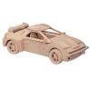 Woodcraft 3D Holzpuzzle großer Ferrari