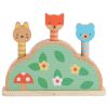 Petit Collage Petit Friends Pop-up-Spielzeug aus Holz