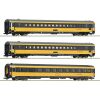 Roco 3-tlg. Set Reisezugwagen Regiojet - 6200082