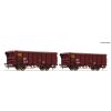Roco Wagen mit Rolldach FS, 2er-Set - 6600082