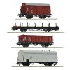 Roco 4-tlg. Set Güterzug PKP - 6600101