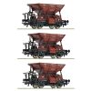 Roco 3-teiliges Set Talbot DB IV Kippwagen - 6600269