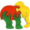 Fauna Massivholzpuzzle kleiner Elefant