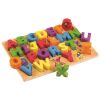 Tidlo Alphabet aus Holz zum Einstecken