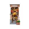 RoboTime 3D-Puzzle Buchstütze Miniaturhaus Sakura-Weingasse