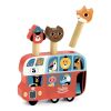 Vilac Schießspiel aus Holz Bus mit Tieren