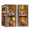 2Kids Toys 3D-Puzzle Buchstütze Miniaturhaus Haus des Schmetterlingssammlers