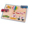 Bigjigs Toys Transportpuzzle-Einsatz mit Griff
