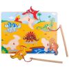 Bigjigs Toys Hölzerne Dinosaurier Fänger