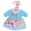 Bigjigs Toys Türkisfarbenes Kleid mit Pullover für Puppe 28 cm