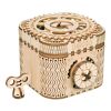 RoboTime Mechanisches 3D-Puzzle aus Holz Schmuckkästchen