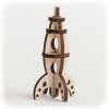 CuteWood hölzernes 3D Puzzle Rakete