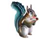 Woodcraft Holzpuzzle 3D bunter Eichhörnchen