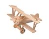 Woodcraft Holzpuzzle 3D-Doppeldecker