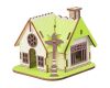 Woodcraft 3D Hölzernes Ellies Haus