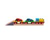 Bigjigs Rail Güterzug mit Wagen und Schienen