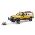 Bruder Dodge RAM Coastguard mit Rettungsschwimmer und Zubehör