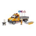 Bruder Road Maintenance Vehicle MB Sprinter mit Figur und Zubehör