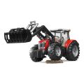 Bruder Traktor MASSEY FERGUSON 7624 mit Frontlader